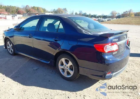 2012 Toyota Corolla S z USA, uszkodzony, nr VIN 2T1BU4EE6CC783988